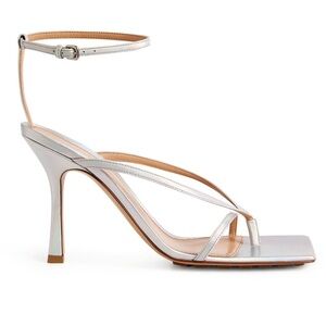 BOTTEGA VENETA
Metallic Stretch Sandals